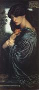 Dante Gabriel Rossetti Proserpine oil